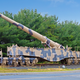 Anzio Annie tal y como está expuesto en el Museo Aberdeen Proving Grounds.